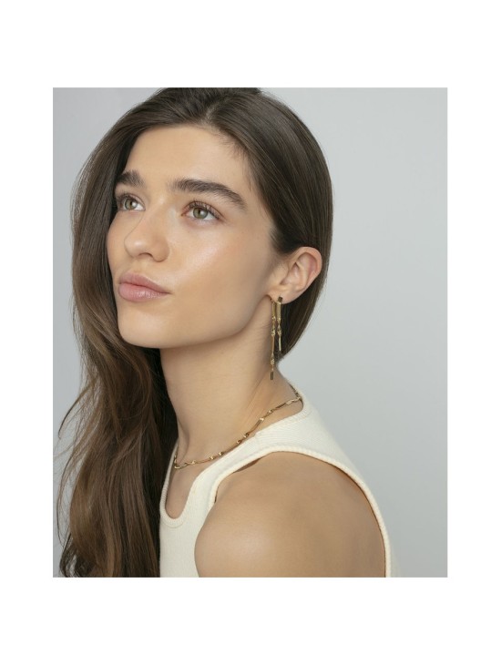 Pendientes Viceroy Fashion 14290E01012 Acero IP dorado mujer