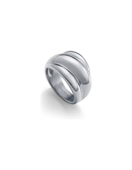 Anillo Viceroy Fashion 14294A01200 Mujer Acero Plateado Brillo