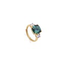 Anel Viceroy Elegant 13099A015-59 Mulher Prata de Lei com banho de ouro