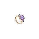 Viceroy Elegant Ring 13100A013-59 Women Sterling Silver with Gold Plating