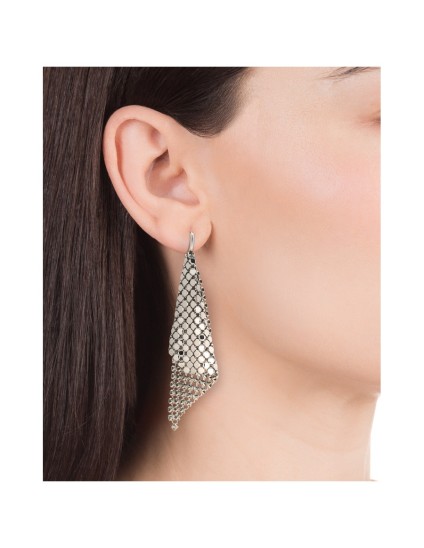 Brincos Viceroy Chic 1337E01010 Mulher Aço Prateado Brilho