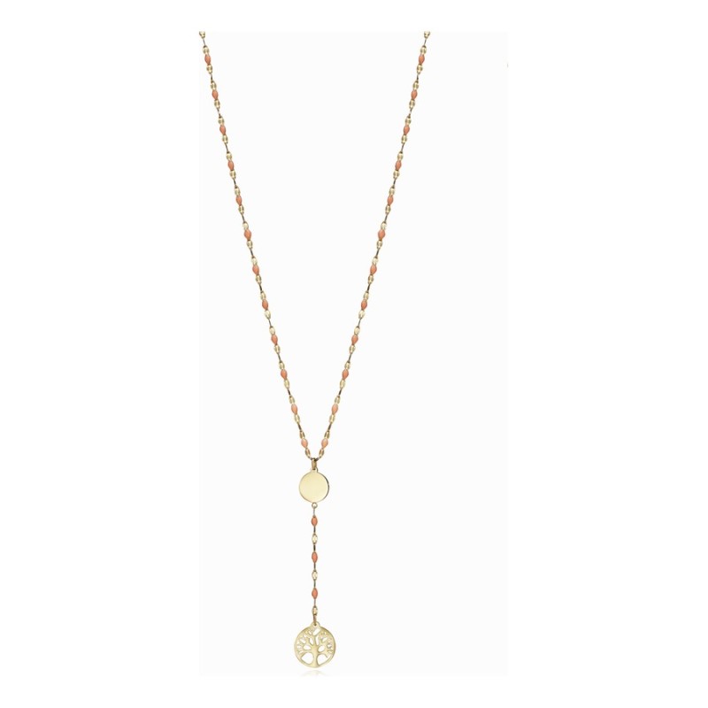 Collar Viceroy Fashion 1390C01012 Acero IP dorado con esmalte mujer
