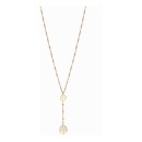 Colar Viceroy Fashion 1390C01012 Mulher Aço com banho IP dourado e esmalte
