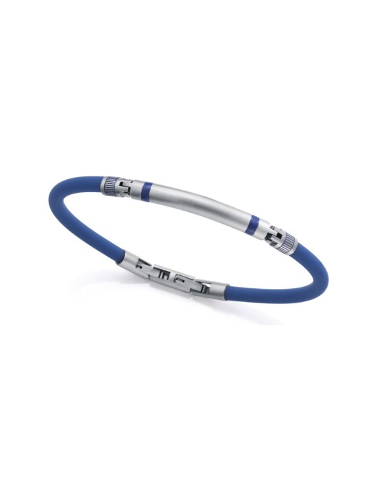 Pulseira Viceroy Fashion 14303P01013 Homem Aço com Silicone Azul