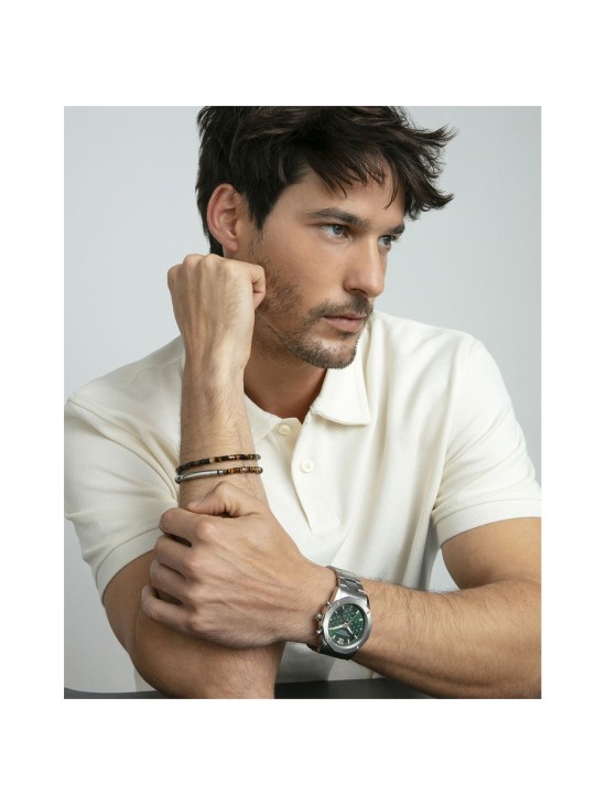 Pulseira Viceroy 14308P01011 Homem Aço com Pedras Naturais