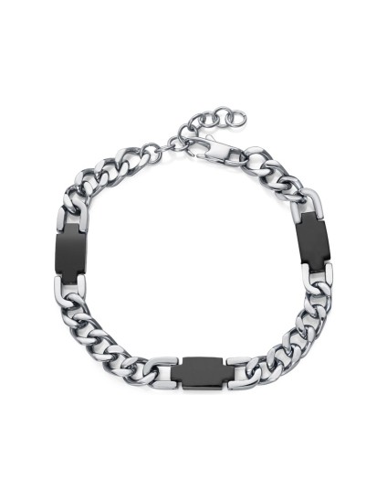 Pulsera Viceroy Fashion 14309P01000 Hombre acero IP negro