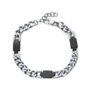 Pulsera Viceroy Fashion 14309P01000 Hombre Acero con baño IP negro