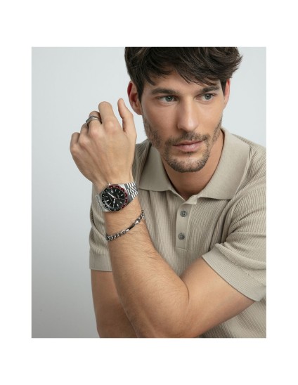 Pulsera Viceroy Fashion 14309P01000 Hombre acero IP negro