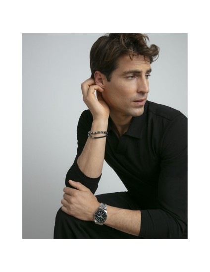 Pulseira Sr Fashion 14312P01000 em Aço Envelhecido para Homem