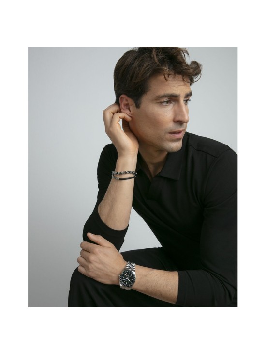 Pulsera Sr Fashion 14312P01000 Acero envejecido hombre