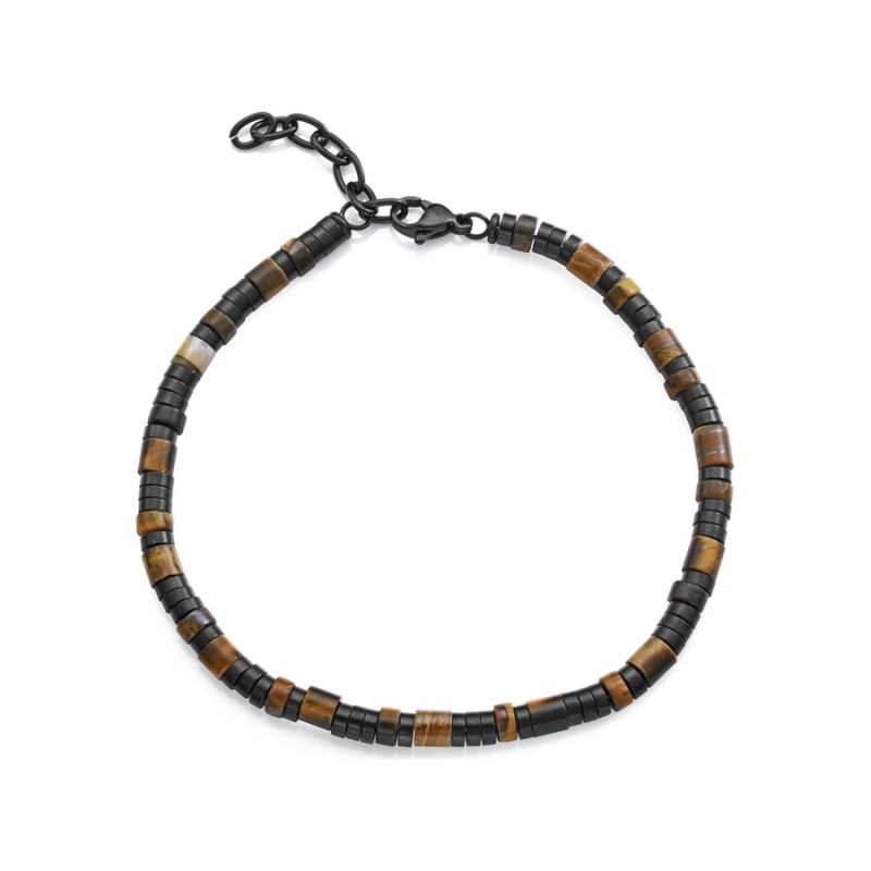 Pulsera Viceroy 14313P01011 Hombre Acero con baño Ip Negro