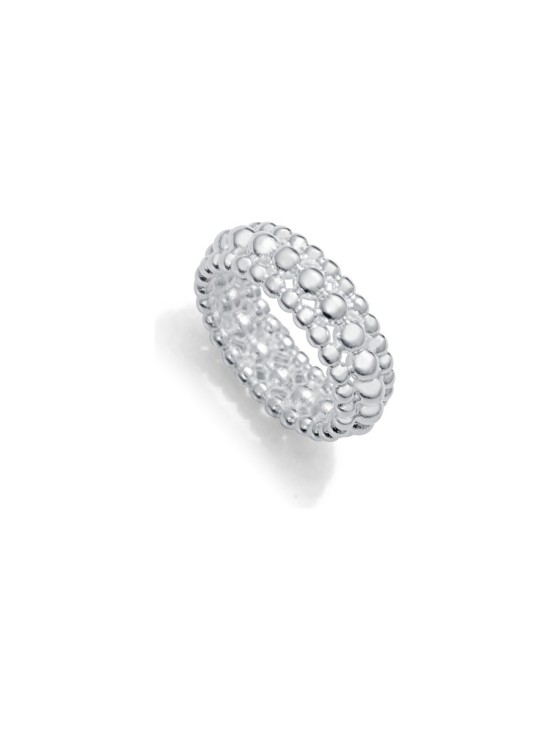 Anillo Viceroy 14318A01800 Acero y baño de plata para Mujer