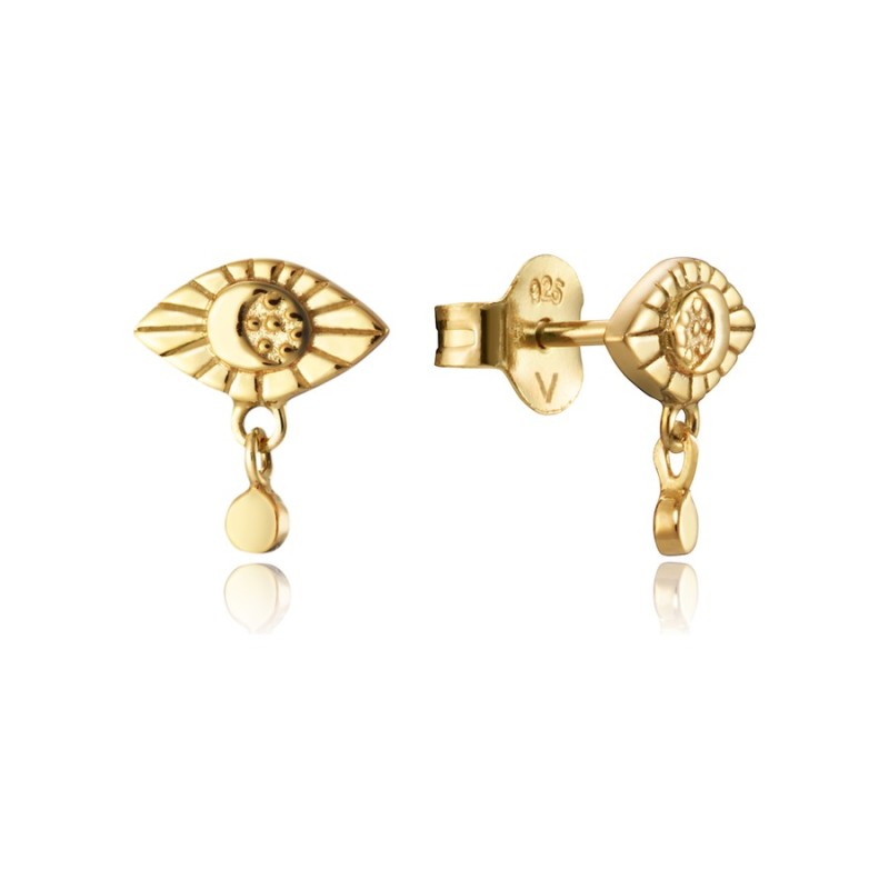 Brincos Viceroy 61007E100-08 Mulher Prata de Lei com banho de ouro