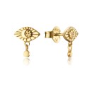 Brincos Viceroy 61007E100-08 Mulher Prata de Lei com banho de ouro