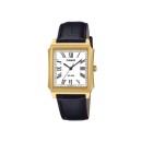 Reloj Casio MTP-B190GL-7BVDF Dorado con Correa de Piel