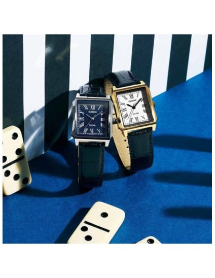 Reloj Casio MTP-B190GL-7BVDF Dorado Correa de Piel | Joyería Parejo