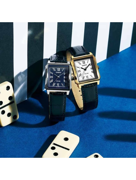 Reloj Casio MTP-B190GL-7BVDF Dorado Correa de Piel | Joyería Parejo