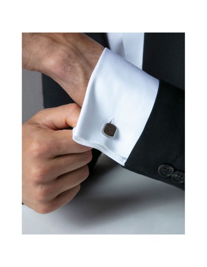 Gemelos Sr Fashion 75376G01011 Hombre Acero Piedra Natural