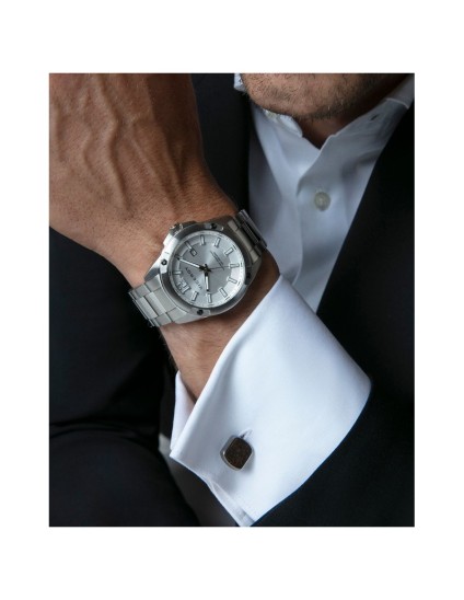 Gemelos Sr Fashion 75376G01011 Hombre Acero Piedra Natural