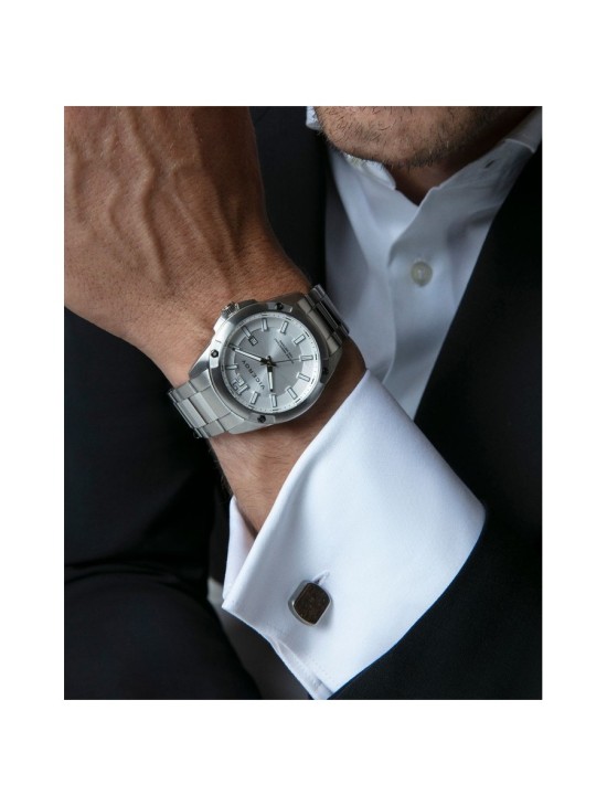 Gemelos Sr Fashion 75376G01011 Hombre Acero Piedra Natural