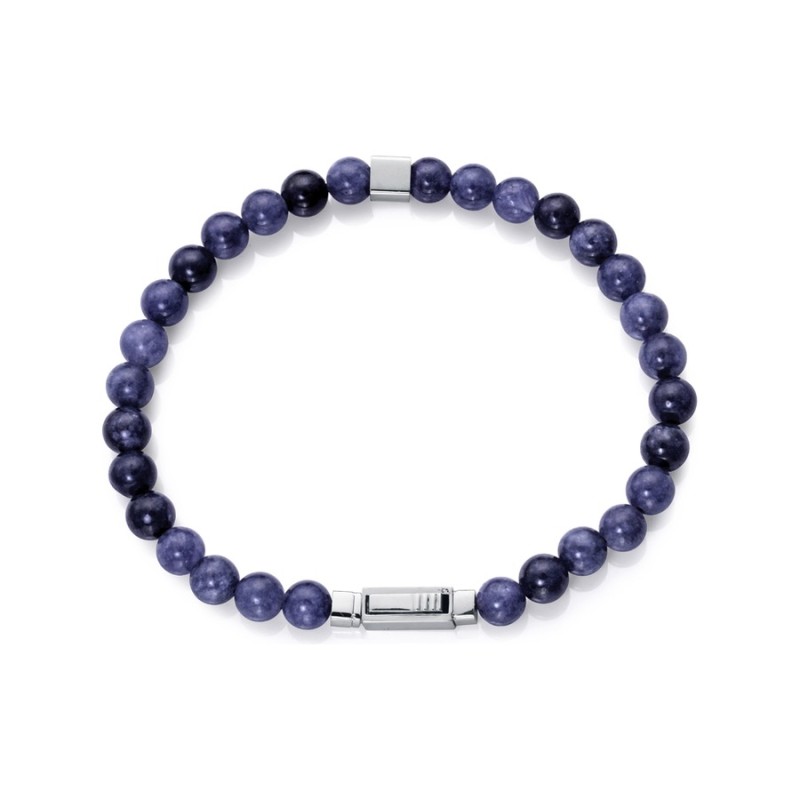 Pulseira Sr Fashion 15178P01000 Homem Aço com Pedras Naturais