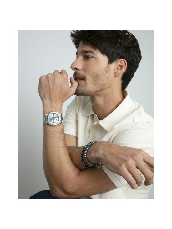 Pulsera Sr Fashion 15178P01000 Hombre Acero con Piedras Naturales