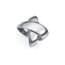 Anillo Viceroy Fashion 75374A01200 Mujer Acero Plateado con brillo