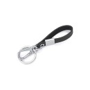 Llavero Sr Fashion 75385L01010 Hombre Acero con piel negra