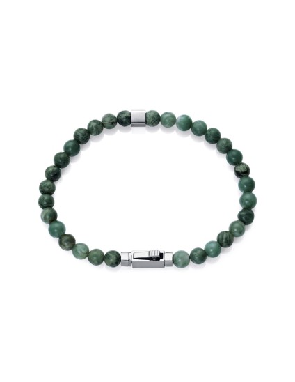 Pulseira Sr Fashion 15178P01016 Homem Aço e Pedras Naturais