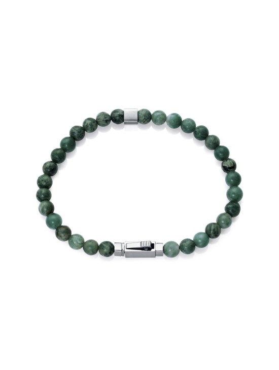 Pulseira Sr Fashion 15178P01016 Homem Aço e Pedras Naturais