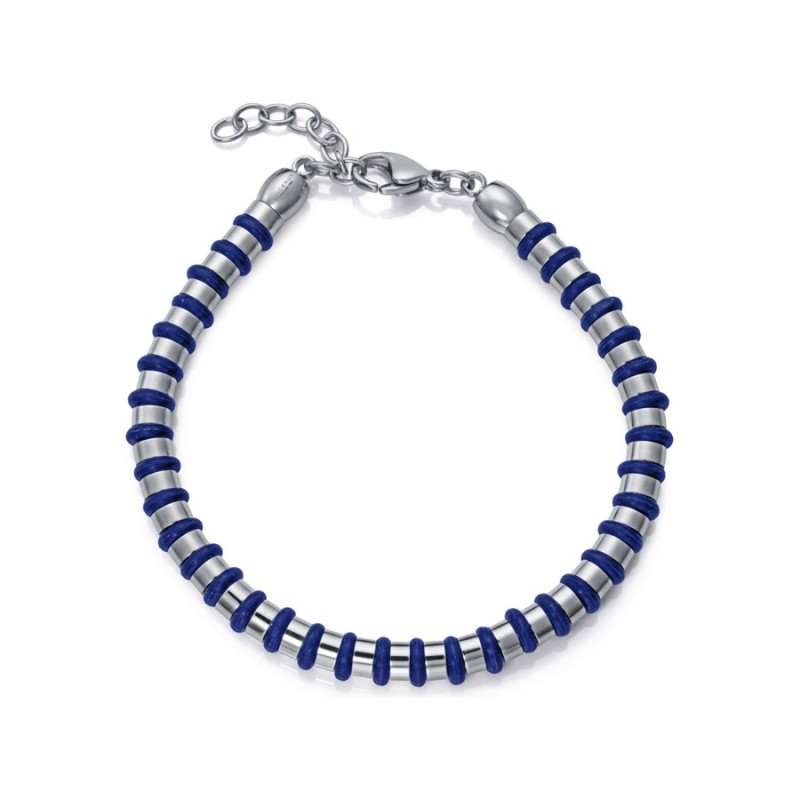 Pulsera Viceroy 15184P01013 Hombre Acero con silicona azul