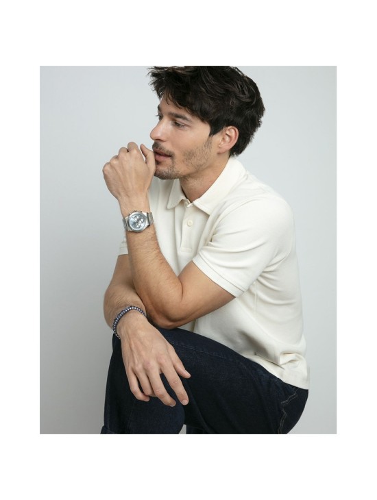 Viceroy 15184P01013 Men's Bracelet Steel with Blue Silicone