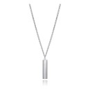 Sr Fashion Necklace 15172C01000 Men Silver-plated Steel with Glossy Finish