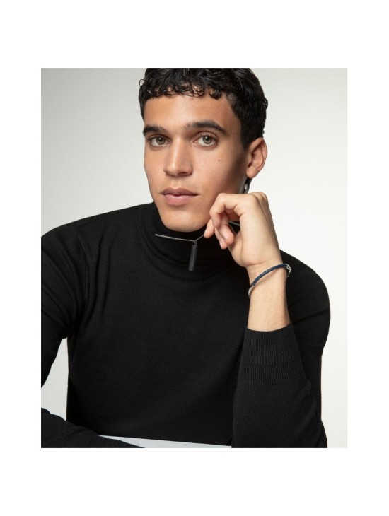 Colar Sr Fashion 15172C01000 Homem Aço Prateado Brilhante