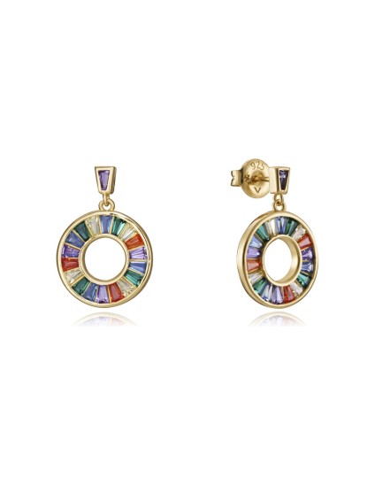 Pendientes Viceroy Elegant 15115E000-39 Mujer Plata de Ley oro