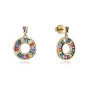 Brincos Viceroy Elegant 15115E000-39 Mulher Prata de Lei com banho de ouro