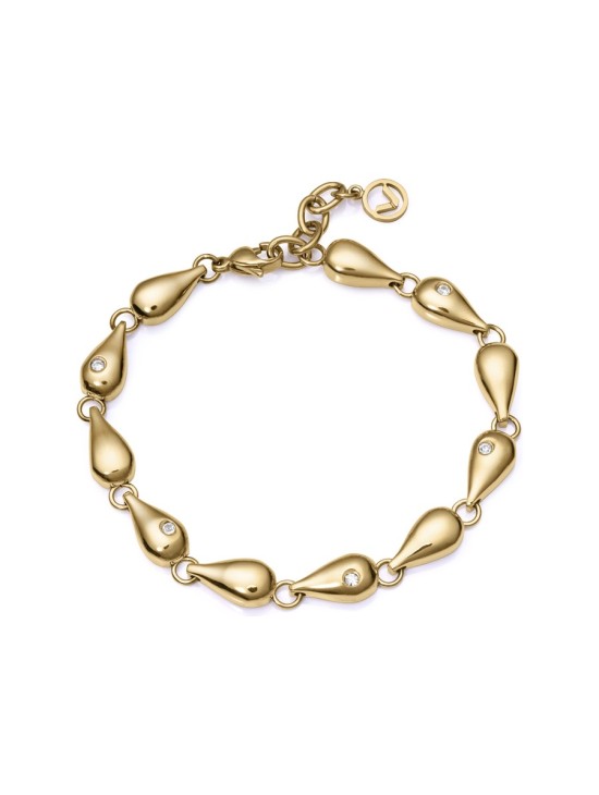 Pulseira Viceroy 75314P01012 Mulher Aço com Banho IP Dourado