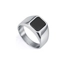 Viceroy Fashion Ring 15167A02400 Men’s Steel with Black Onyx Stone