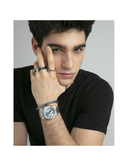 Anillo Viceroy Heat 75403A02010 Hombre Acero IP negro mate