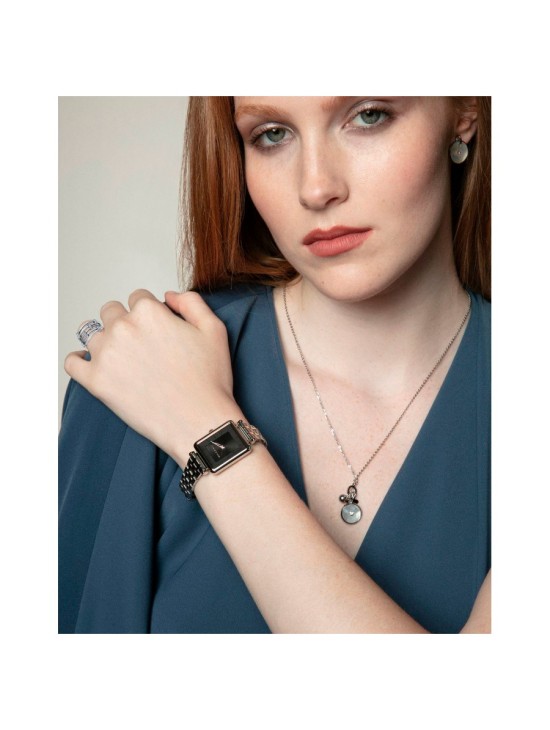 Anillo Viceroy Fashion 75367A01400 Mujer Acero Plateado Brillo