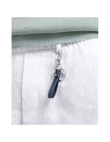 Llavero Viceroy 75352L01013 Homem Aço Inoxidável Pele Azul e Preto