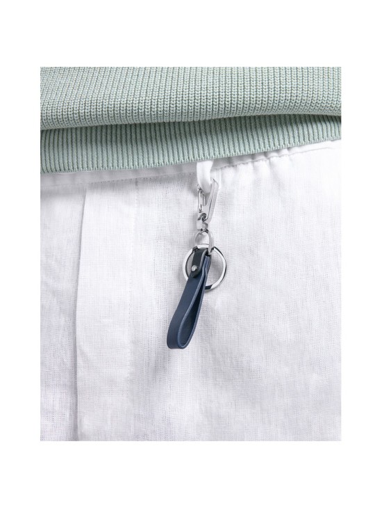 Llavero Viceroy 75352L01013 Homem Aço Inoxidável Pele Azul e Preto