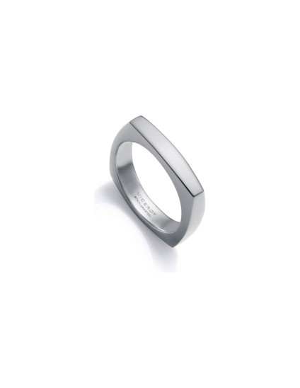 Anillo Viceroy 75406A02200 Hombre Acero Plateado Brillo
