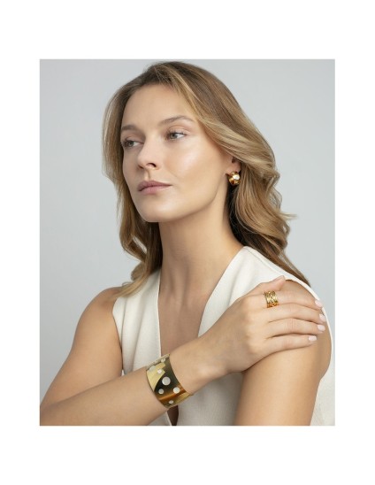 Viceroy Fashion Women's Ring 75399A01212 Gold IP Steel