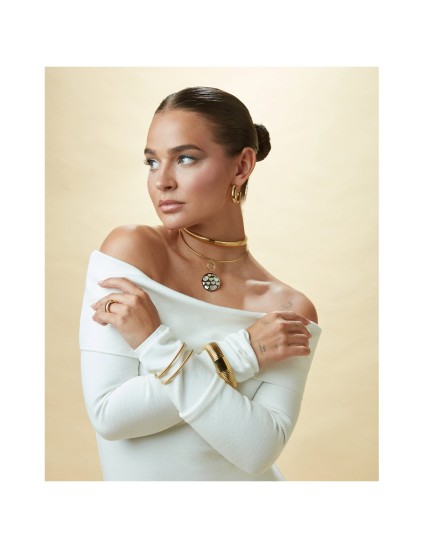 Viceroy 75393A01212 Women's Gold IP Plated Steel Ring