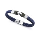 Pulseira Viceroy 75348P01013 Homem Aço inoxidável e pele azul