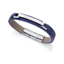 Pulsera Viceroy Fashion 75378P01013 Hombre Acero con Piel Azul