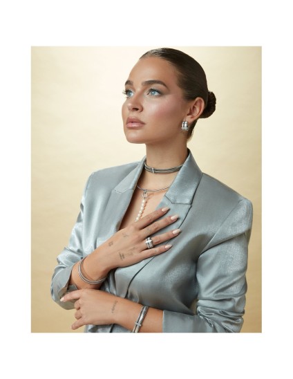 Anillo Viceroy 75392A01200 mujer acero tubogas con circonitas
