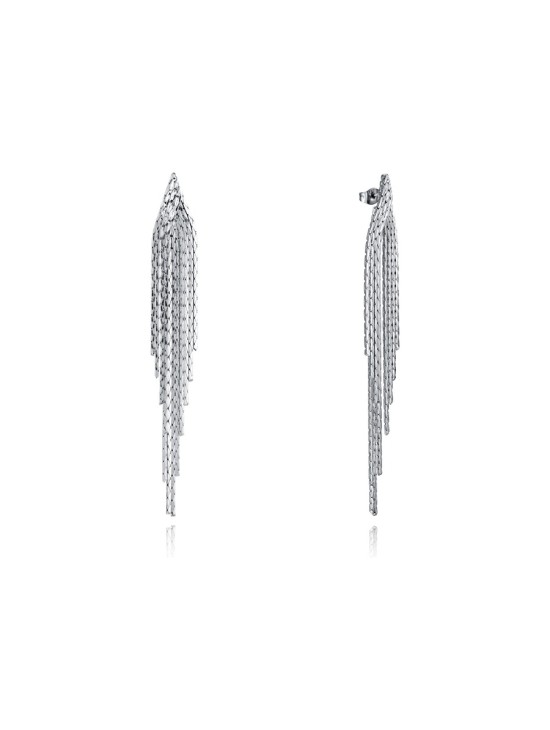 Viceroy Fashion Silver Steel Earrings 15161E01000 for Women