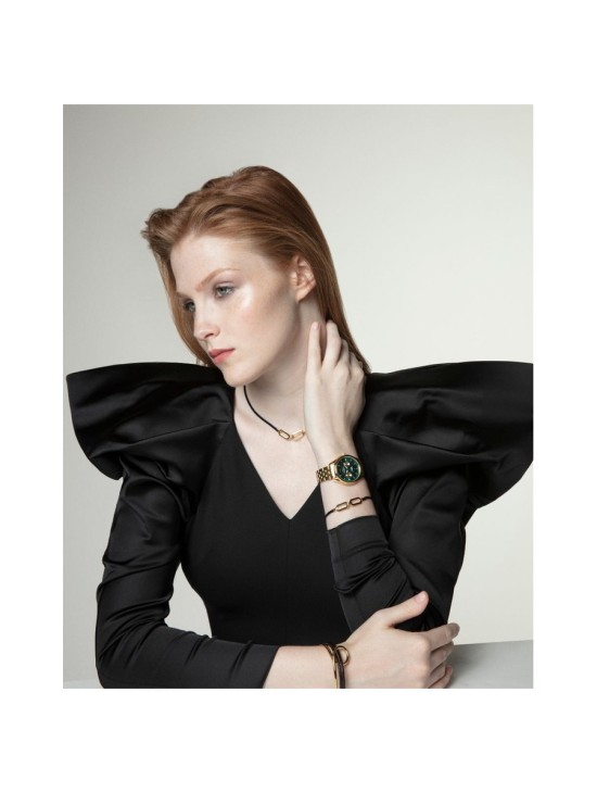 Viceroy Fashion Women's Necklace 75371C01010 Black & Gold Steel